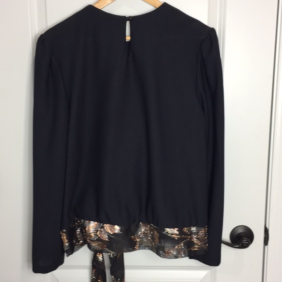 🍍Metallic Floral Top - Picture 4 of 4